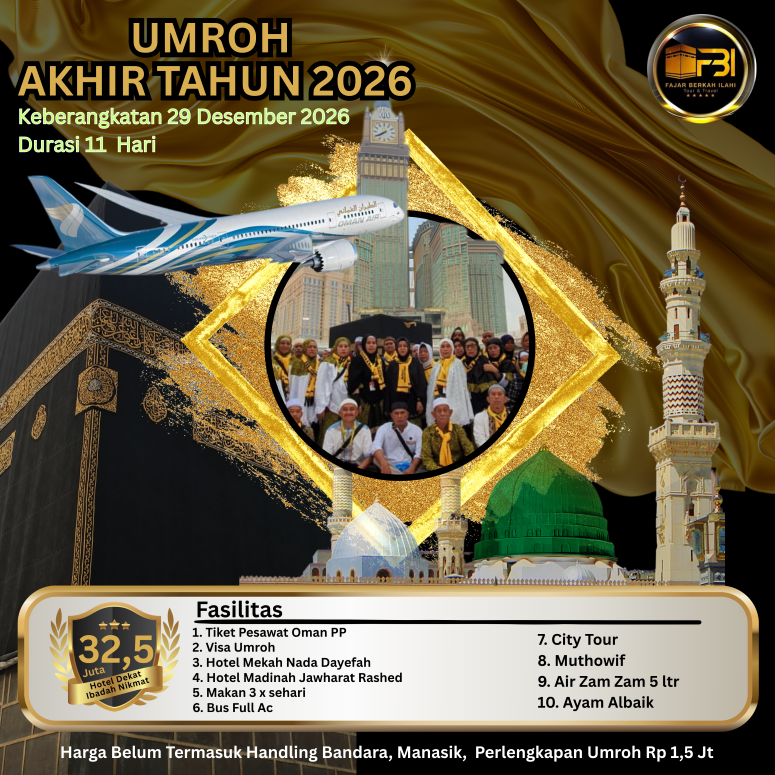 Umroh akhir tahun 2026 oman