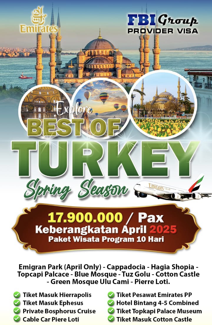 wisata halal dunia turki