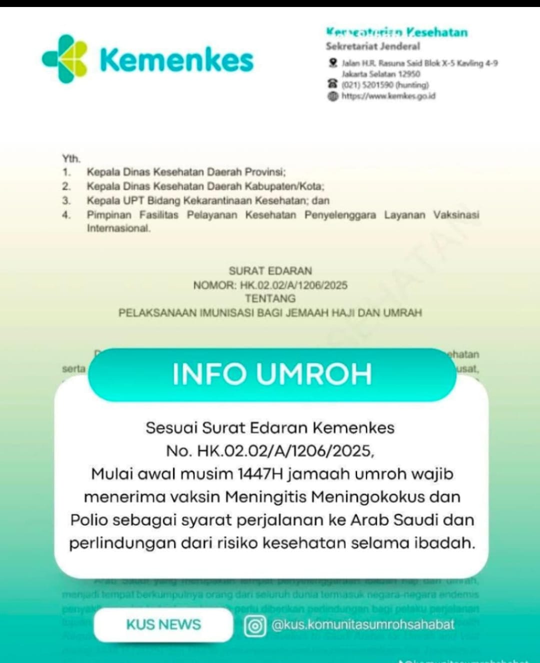 aturan baru umroh 2025 2026